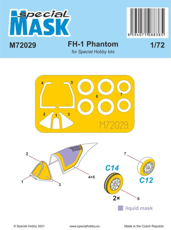 M72029 FH-1 Phantom Маска