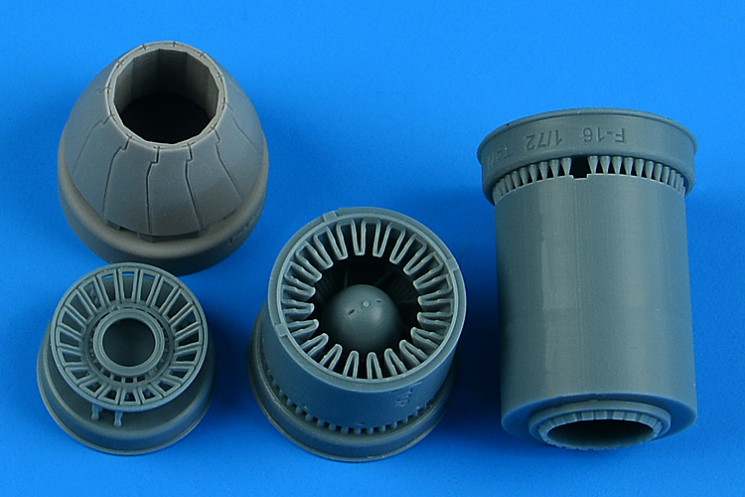 AIR7395 F-16CJ block 50 сопло двигуна (закрите) 1/72