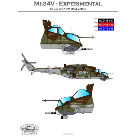 48015  Mi-24V Czech Experimental Camouflage