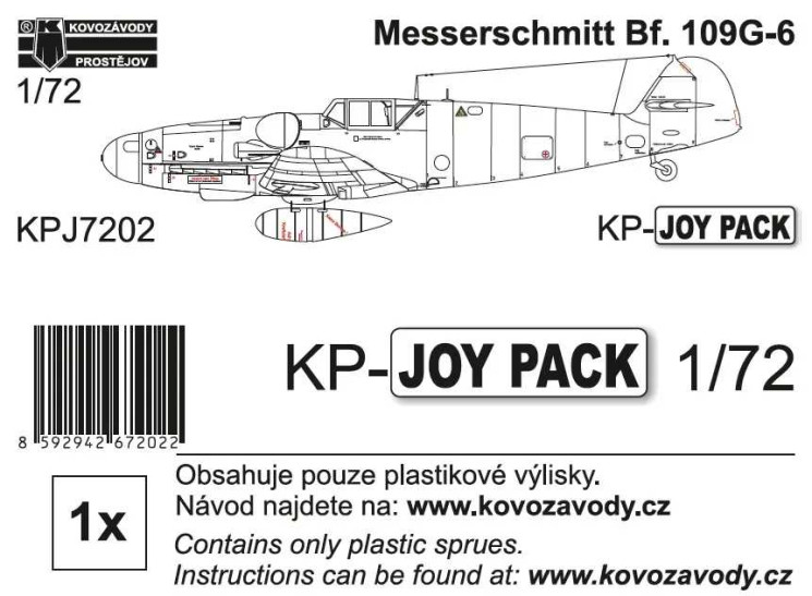 KPJ7202 Bf 109G-6 1/72