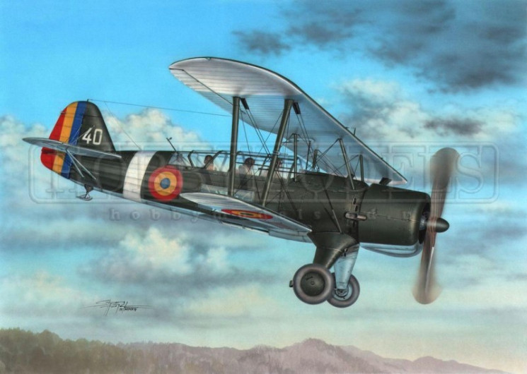 SH72290  IAR-37 Rumanian Light Bomber