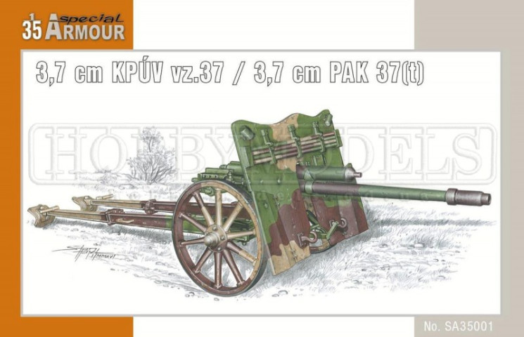 SA35001  kanon 3,7 cm PAK 37