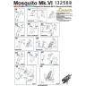 HGW 132568 Ремни на Mosquito Mk.VI