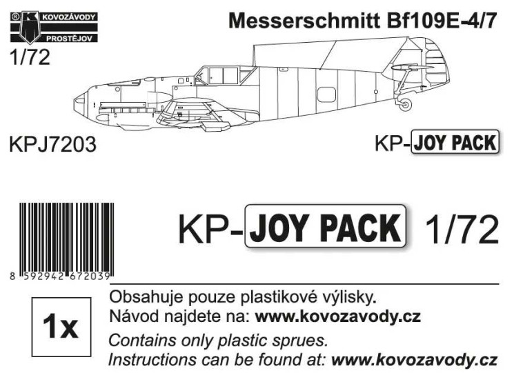 KPJ7203 Bf 109E-4/7 1/72