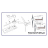 AMLA 72 028 Bf 109E ( proppeller set with tool )
