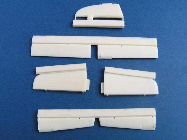 Sea Hawk FGA. Mk.6 control sufaces 